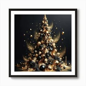 Christmas Tree 45 Art Print