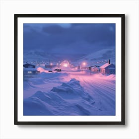 Evening In The Far North I Art Print