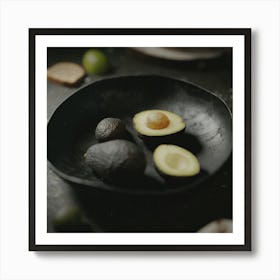 Avocado - Still Life 3D Photography Art Print