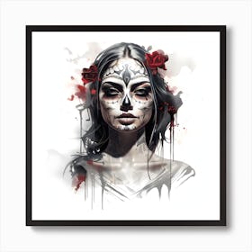 Day Of The Dead Girl 2 Art Print