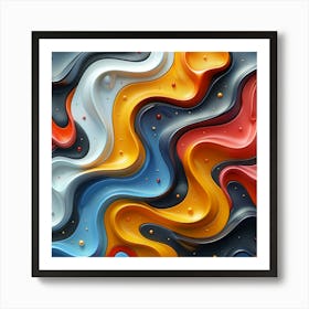 Abstract Abstract Painting 10 Art Print