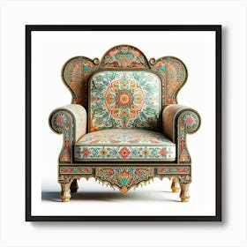 Ornate Chair 7 Art Print