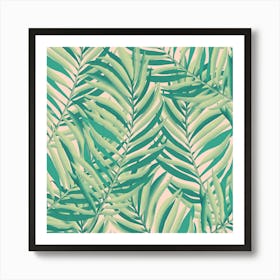 Tropical Leaves Art Print