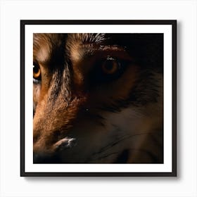 Wolf Portrait Art Print