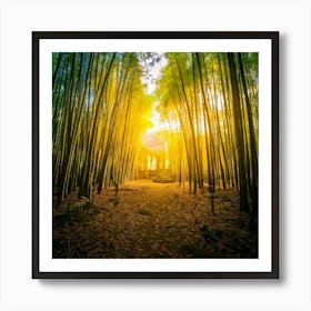 Firefly Enchanted Twilight Glow In Bamboo Forest 97902 Poster