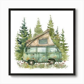 Camper Van 4 Art Print