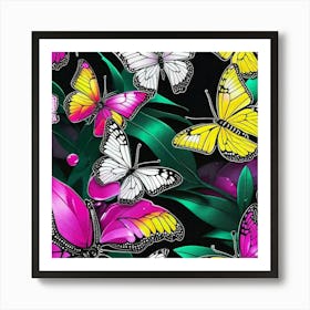 Butterfly Painting 2 Art Print