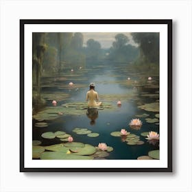 Lily Pond Art Print