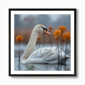 Beautiful Swan 3 Art Print