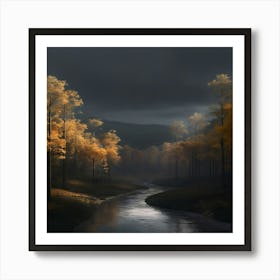 Autumn Forest 2 Art Print