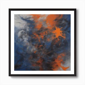 orablue Art Print