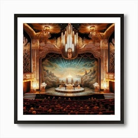 Stage At The Opera Art Print