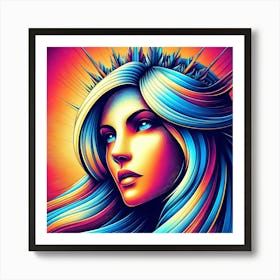 Psychedelic Art 36 Art Print