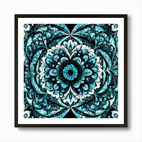 Fractal Patterns art print 1 Art Print