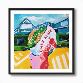 Doner Kebab Art Print