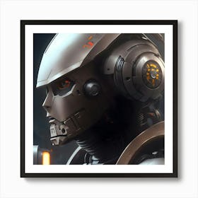 Advanced Technology Robot Droid Art Print