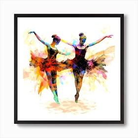 Dances - Ballerinas Art Print