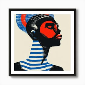 African Woman 129 Art Print