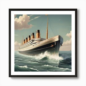 Titanic 9 Art Print