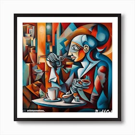 Night Cafe Art Print