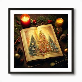 Firefly Festive Christmas Journal Of Warm Holiday Memories 86707 (2) Art Print