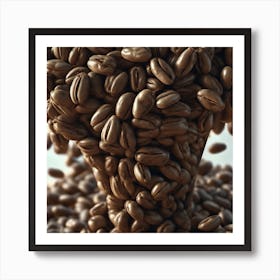 Coffee Beans 398 Art Print