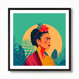 Frida Kahlo Pride 1 Art Print