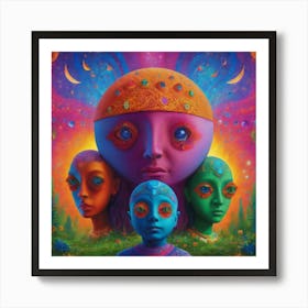 Psychedelia Art Print