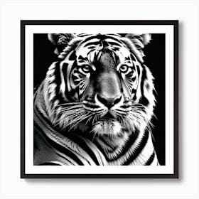 Tiger 33 Art Print