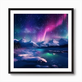 Aurora Borealis 4 Art Print