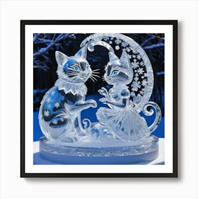 Ice Sculptures Art Print