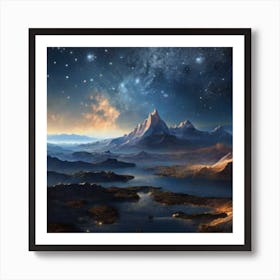 Starry Sky Art Print