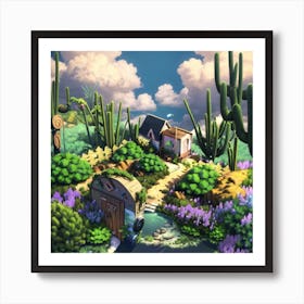 Heaven Forest Art Print