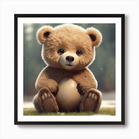 Teddy Bear 1 Art Print