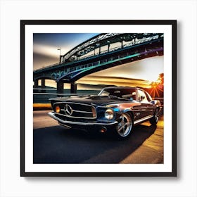 Mercedes Benz 1 Art Print