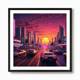 Cityscape 7 Art Print