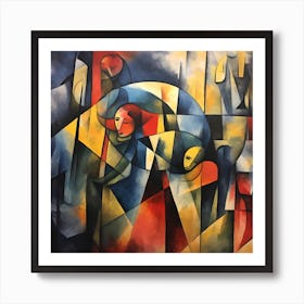 Epic Expressions: Post-Impressionist Melody Art Print