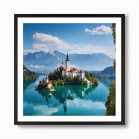 Bled Island Art Print