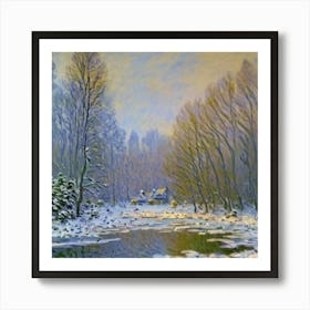 Winter Landscape Art Print