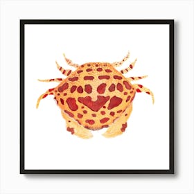 Crab Watercolor 1 Art Print