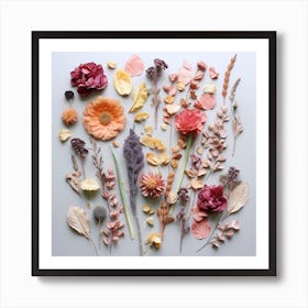 Dried Flowers 4 Art Print