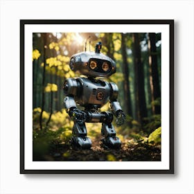 Robot In The Forest 1 Poster