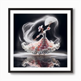 Marshmallow Dancer Art Print