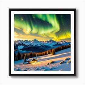 Aurora Borealis Art Print