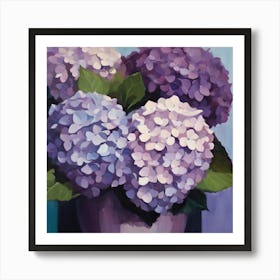 Hydrangeas Art Print