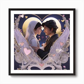 Fairytale Wedding Art Print