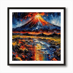 Mt Fuji Art Print