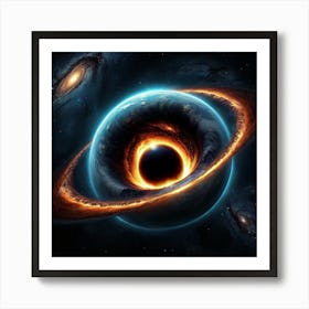 Black Hole 2 Art Print