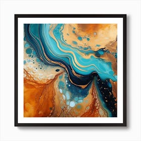 Abstract Painting 274 Art Print