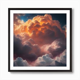 Clouds In The Sky Art Print